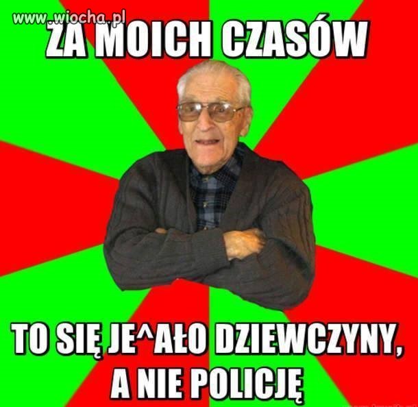 A twój łojciec to hydraulik, że
