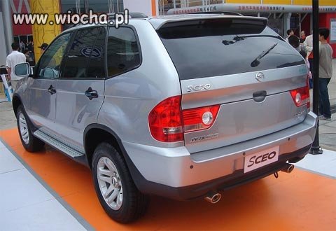 BMW X5 ? Nie !To tylko chińska podróbka-Shuanghuan Sceo