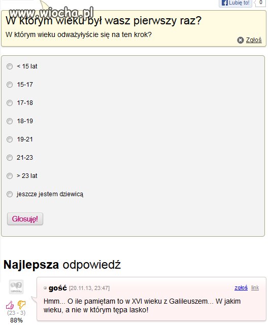Głupie pytanie