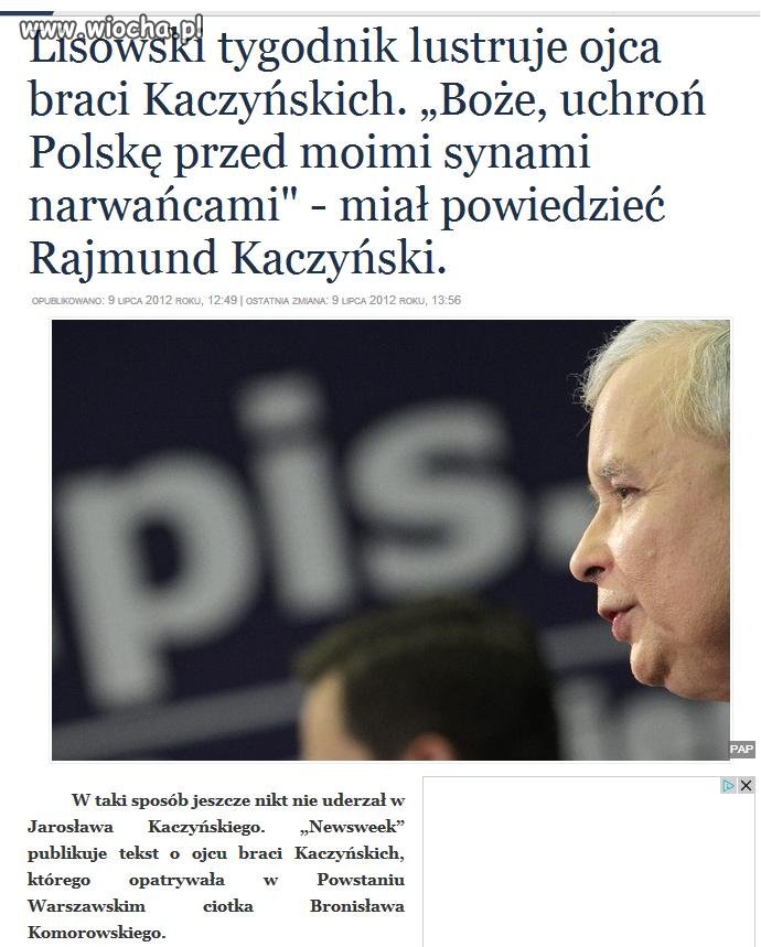 Rajmund Kaczyński jak widać był mądrym człowiekiem