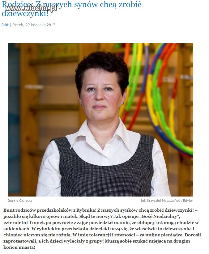 Przedszkole w Rybniku! Istna paranoja!