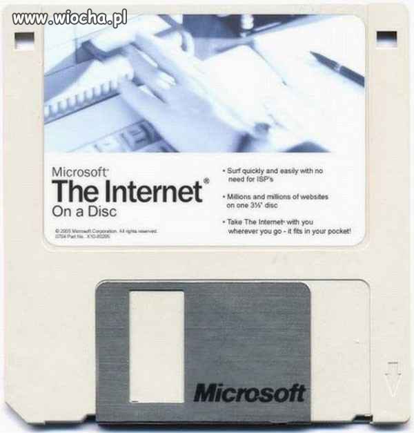Cały Internet w jednej dyskietce 