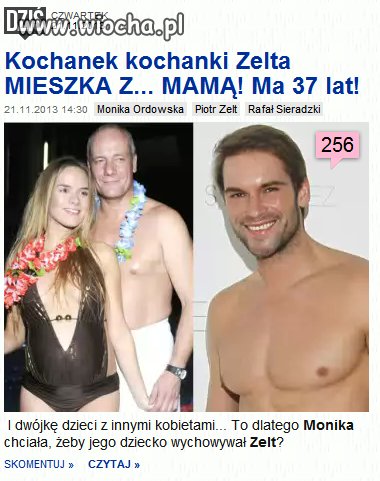 Czuję, że ten news