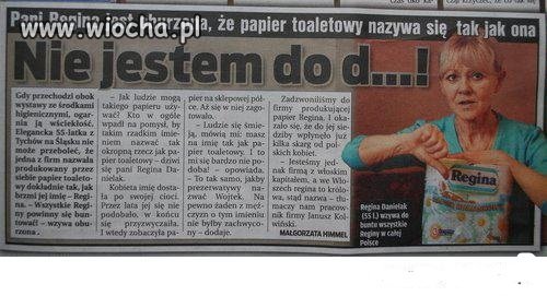 To ma kobita dopiero problem...