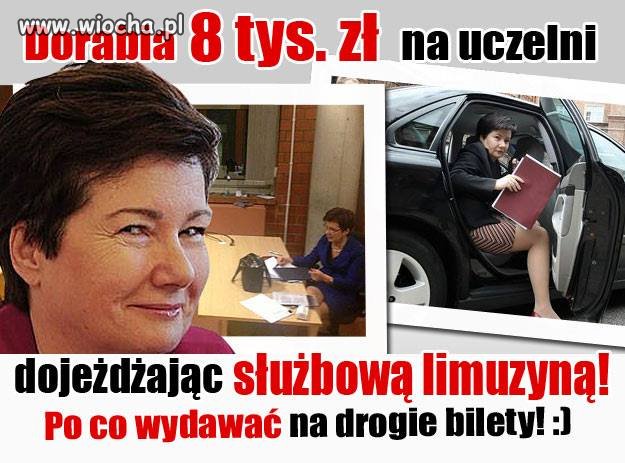 Chytra baba z Warszawy...