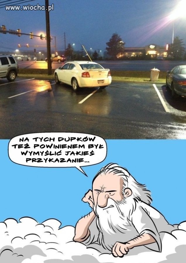 Kolejny mistrz parkowania