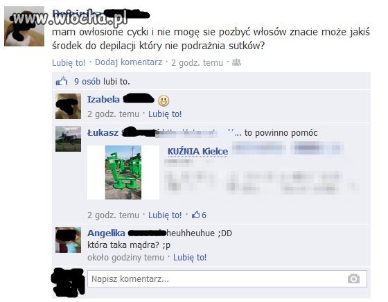 Środek do delikatnej depilacji owłosionych cycków