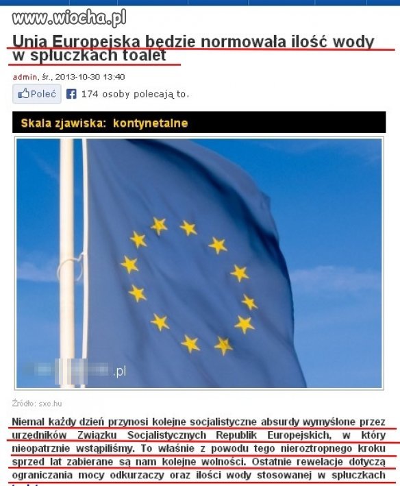 Nie wiem czy mam się śmiać czy płakać... 