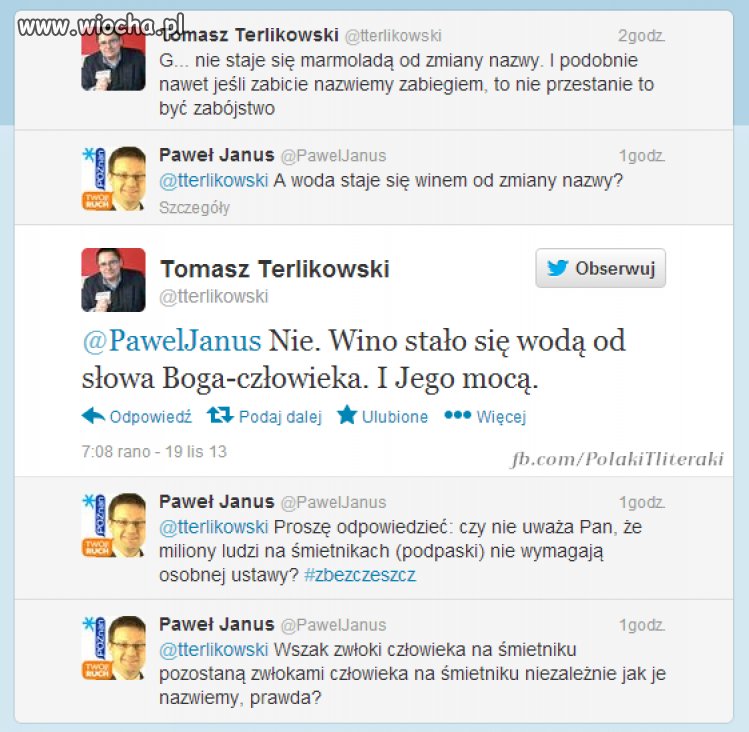 Dyskusja z Terlikowskim... 