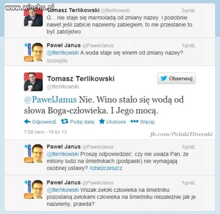 Dyskusja z Terlikowskim... 