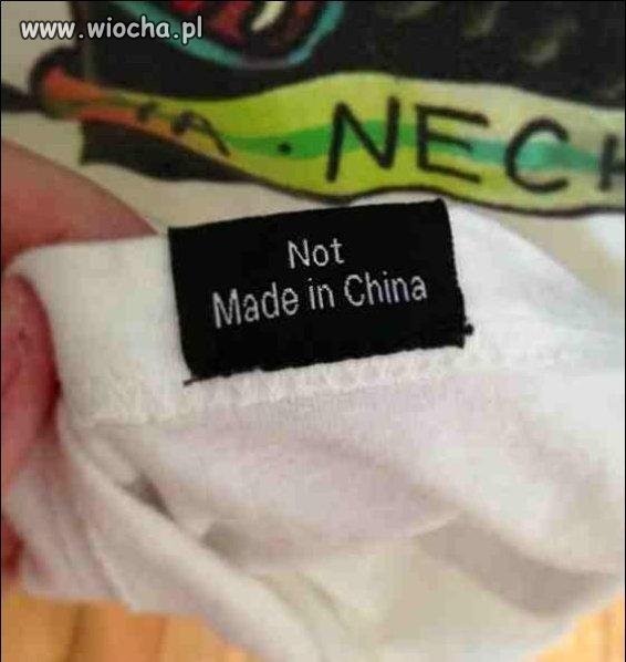 Nie CHiny  to gdzie ?