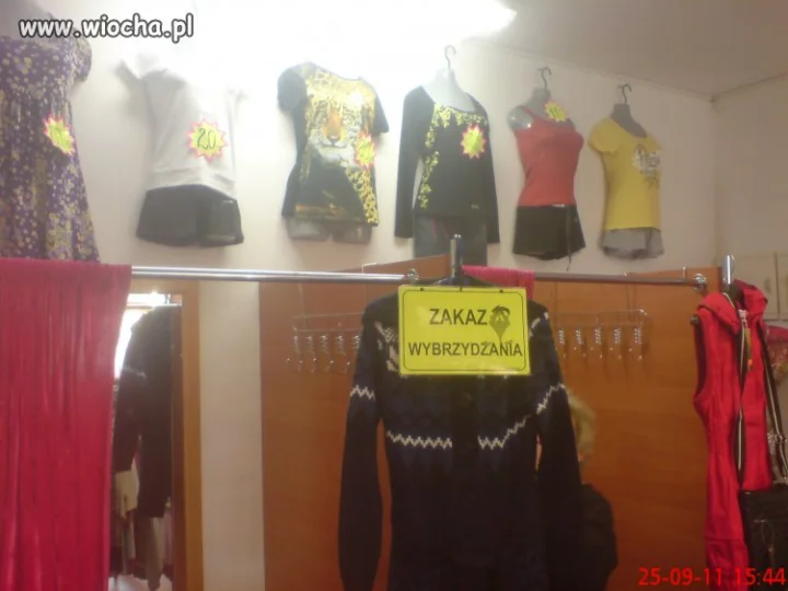 Musiałem sobie coś kupić ale...