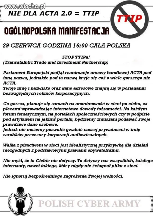 TTIP znów atakuje!