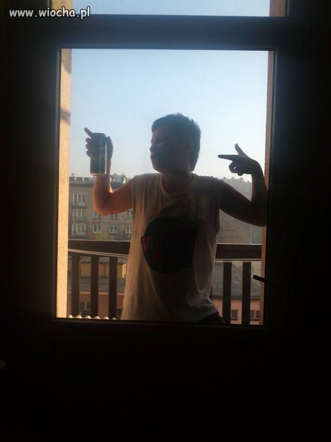 13 latek + piwo