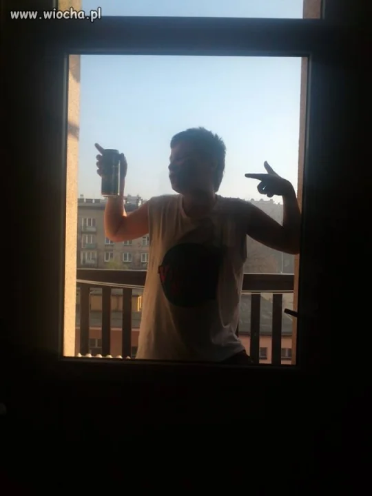 13 latek + piwo