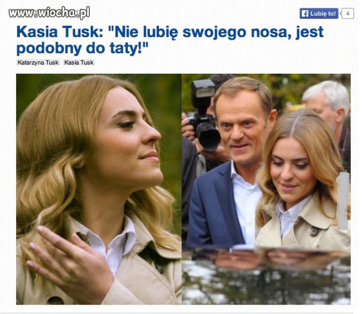 Ja też nie lubię Twojego nosa i Twojego taty