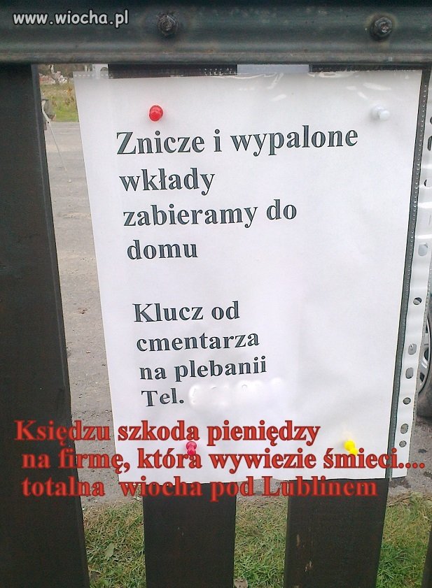 Odwiedzając groby bliskich...