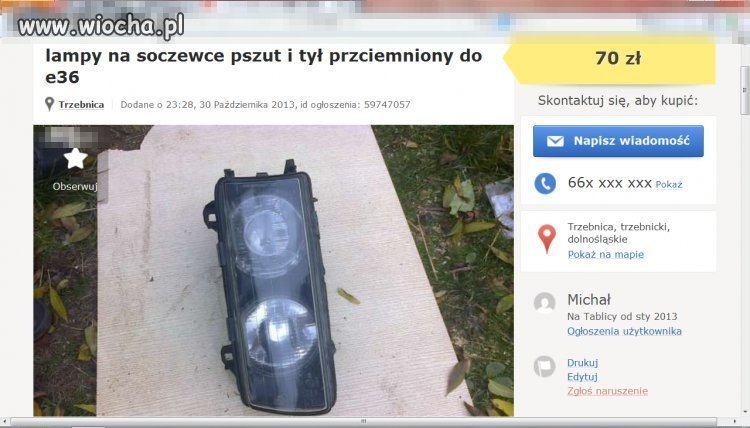 Lampy pszut