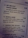Angielskie menu 
