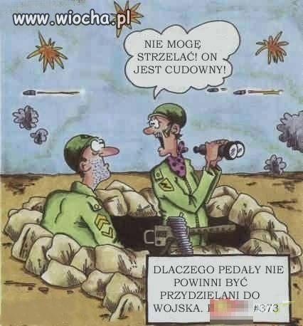 Wysyłać ich do wojska