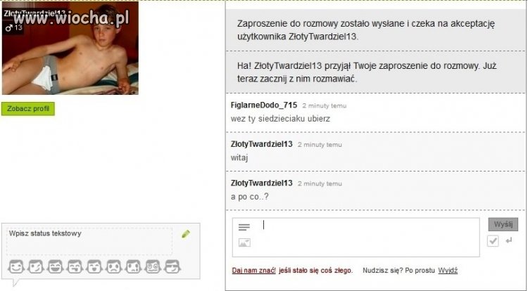 Myślał, że poderwie laski na swoje zdjęcie.. 