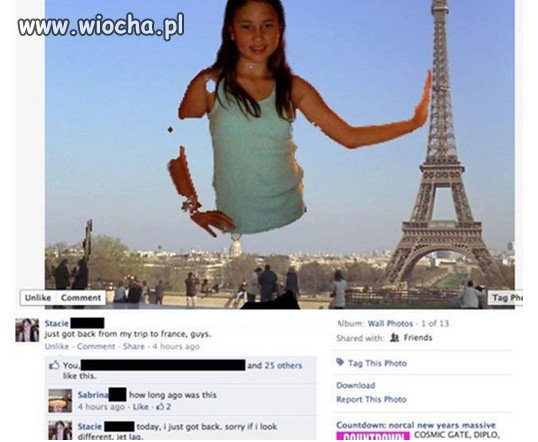 Mistrzyni photoshopa w akcji
