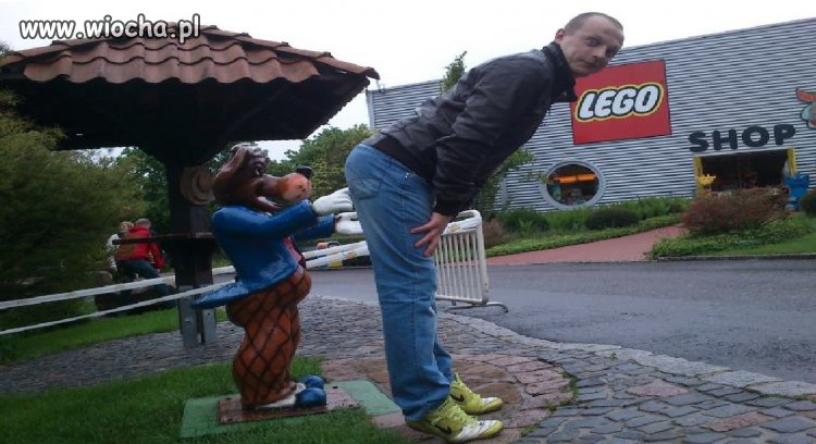Takie tam z wycieczki do Legolandu..