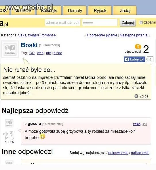 Zupa grzybowa