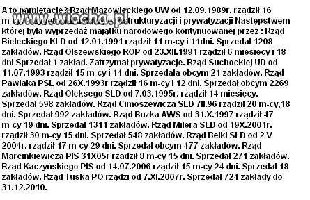 W ramach przypomnienia