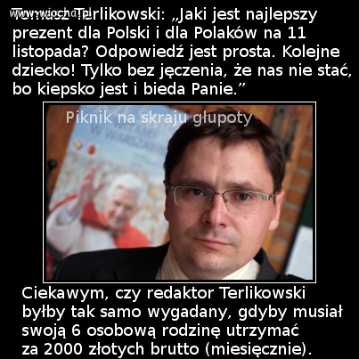 Terlikowski na Weekend 