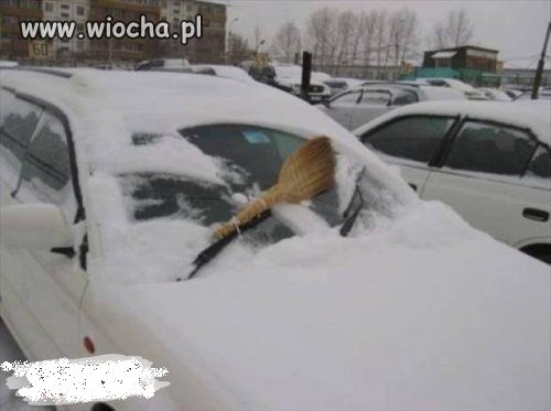 A cieć do wiosny będzie swojej miotły szukał