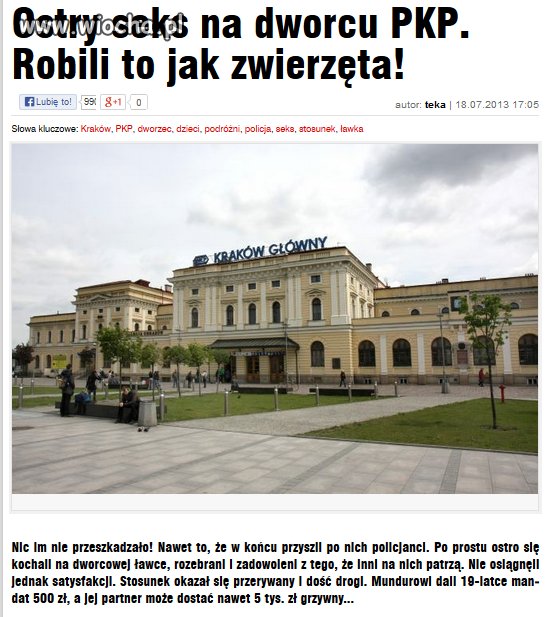 Ostry seks na dworcu PKP!