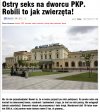 Ostry seks na dworcu PKP!