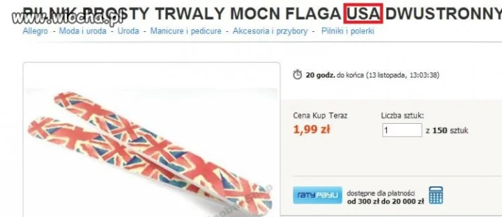 Podczas poszukiwań flagi