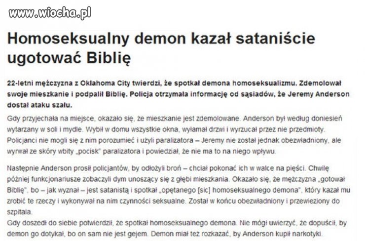 A Nergal tyle pożywnego jedzonka...
