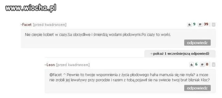 Głupi komentarz