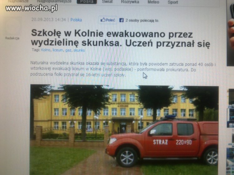 Czego to uczniowie nie zrobią by zaistnieć 