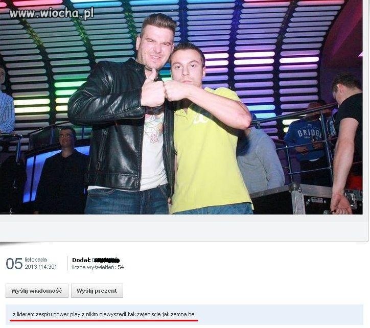 Z nikim tak dobrze nie wyszedł jak ze mną...