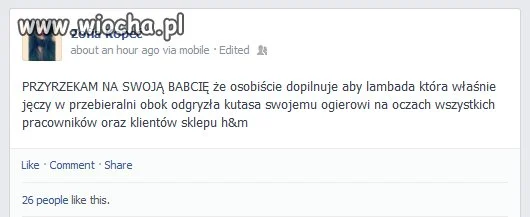 Lambada jęczy w przebieralni