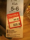 Obniżka ceny w Tesco,