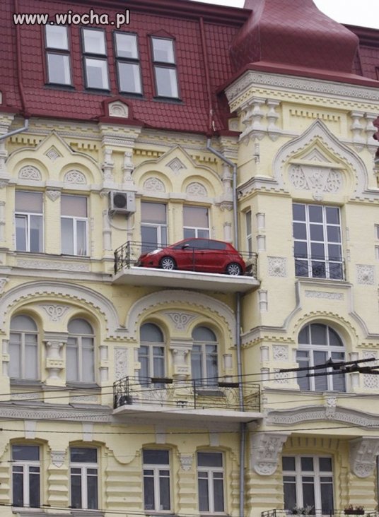 Prywatne miejsce parkingowe