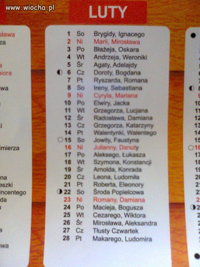 Kalendarz OSP Harta 2014