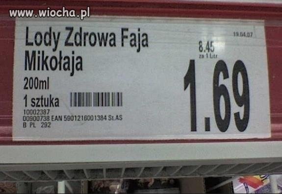 Zdrowa Faja mikołaja