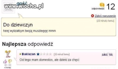 No to go zgasiła hehe
