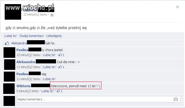 Ta dojrzałość 11-latek