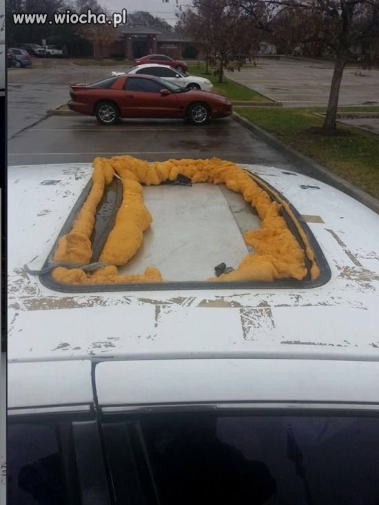 Jak naprawic przeciekajacy sunroof