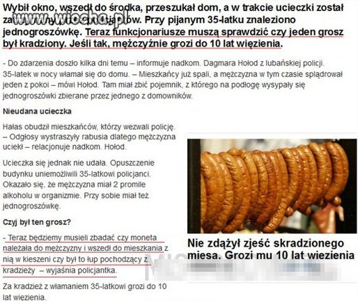 żyjemy w naprawdę wesołym kraju...