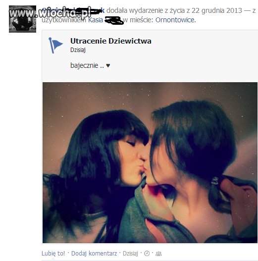 Utrata dziewictwa na facebooku