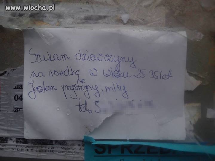 Przystojny chłopak szuka dziewczyny...