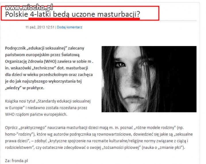 Mam tylko jedno pytanie